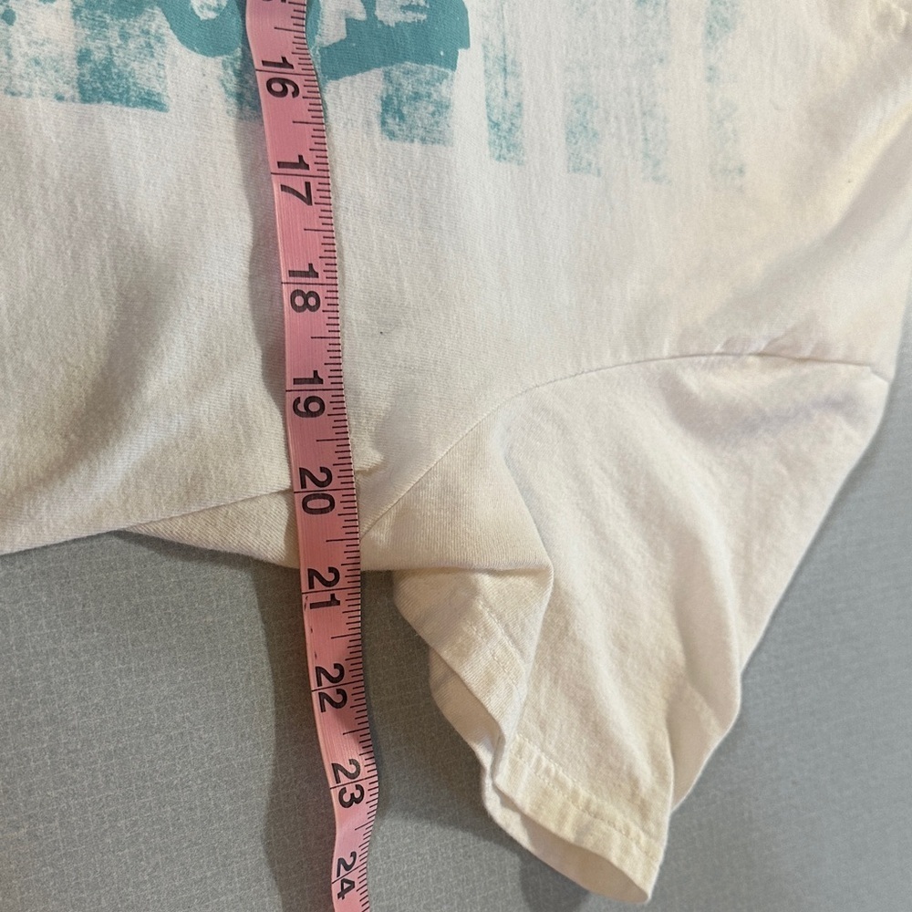 G. Nautica White and Blue Graphic Tee - Picture 5 of 5